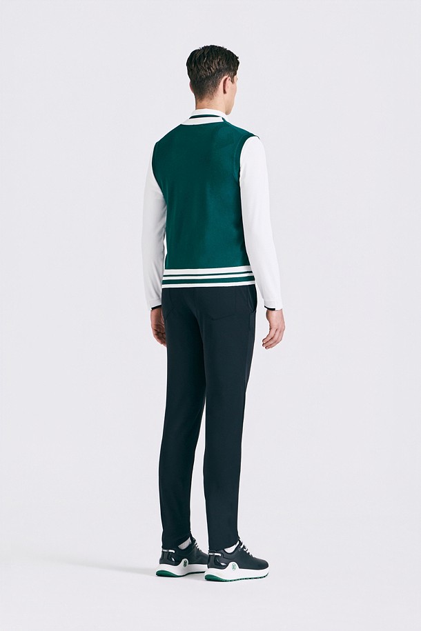 지포어-MEN APPAREL-KNIT V-NECK VEST(MEN)					 					 					