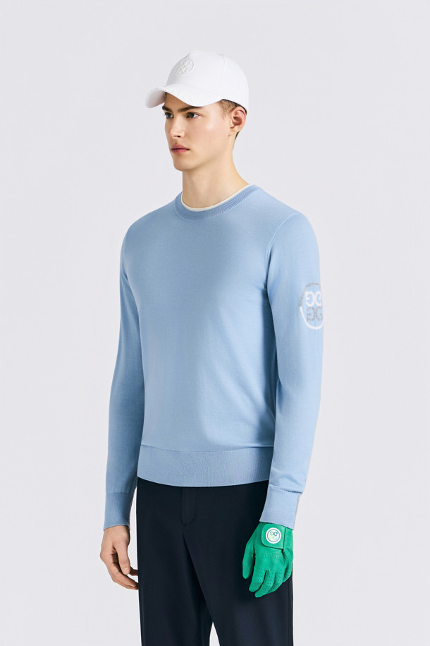 지포어-MEN APPAREL-CASHMERE BLENDED CREWNECK SWEATER(MEN)