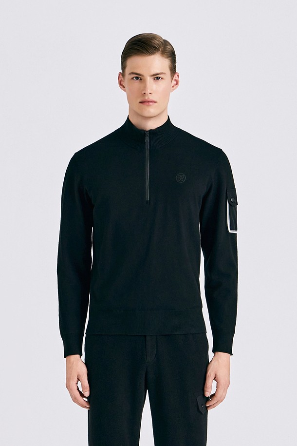 지포어-MEN APPAREL-WINDPROOF CREWNECK SWEATER(MEN)					 					 					