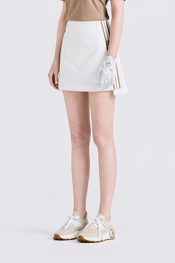 지포어-WOMEN APPAREL-SEERSUCKER SKORT(WOMEN)					 					 					