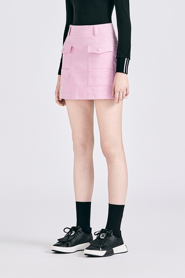 지포어-WOMEN APPAREL-CORDUROY SKORT(WOMEN)					 					 					