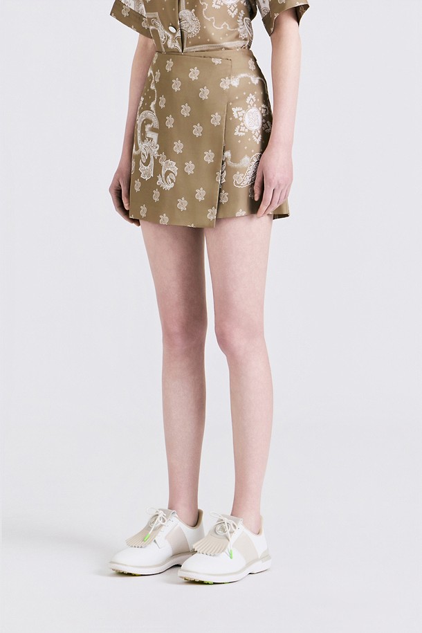 지포어-WOMEN APPAREL-PAISLEY WRAPPED SHORT(WOMEN)					 					 					