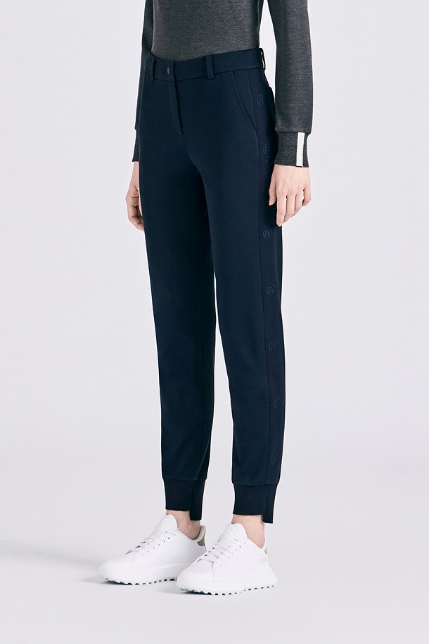 지포어-WOMEN APPAREL-STRIPE WIDE LEG PANT (WOMEN)