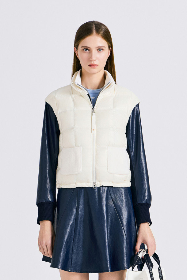 지포어-WOMEN APPAREL-LIGHTDOWN FILLED VEST(WOMEN)			 					 					