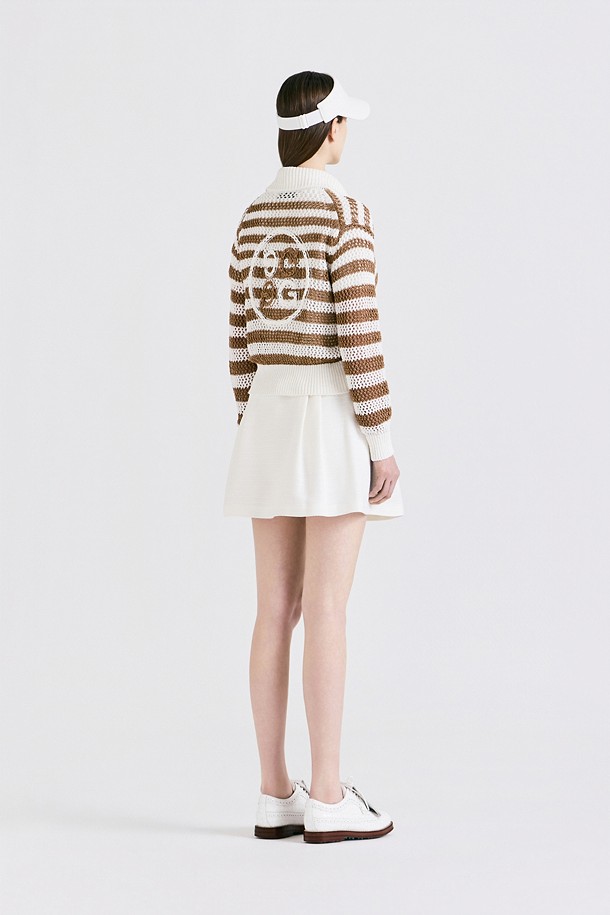 지포어-WOMEN APPAREL-MESH FULL-ZIP SWEATER(WOMEN)