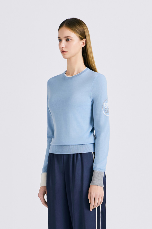지포어-WOMEN APPAREL-CASHMERE BLENDED CREWNECK SWEATER(WOMEN)