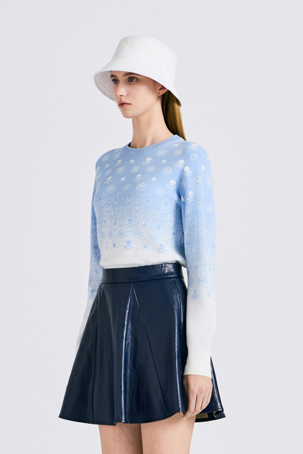 지포어-WOMEN APPAREL-OMBRE CREWNECK SWEATER(WOMEN)