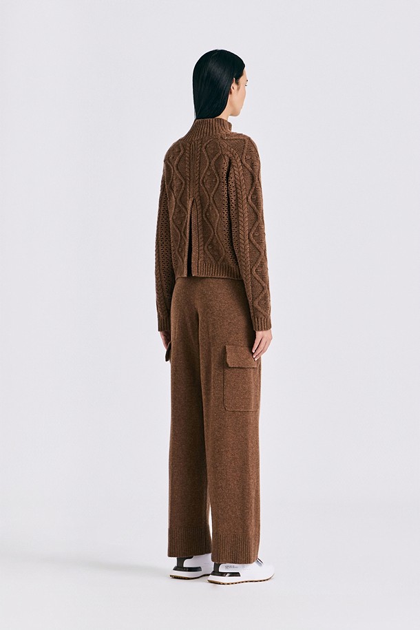 지포어-WOMEN APPAREL-CABLE KNIT PULLOVER (SLEEVELESS SET)(WOMEN)					 					 					