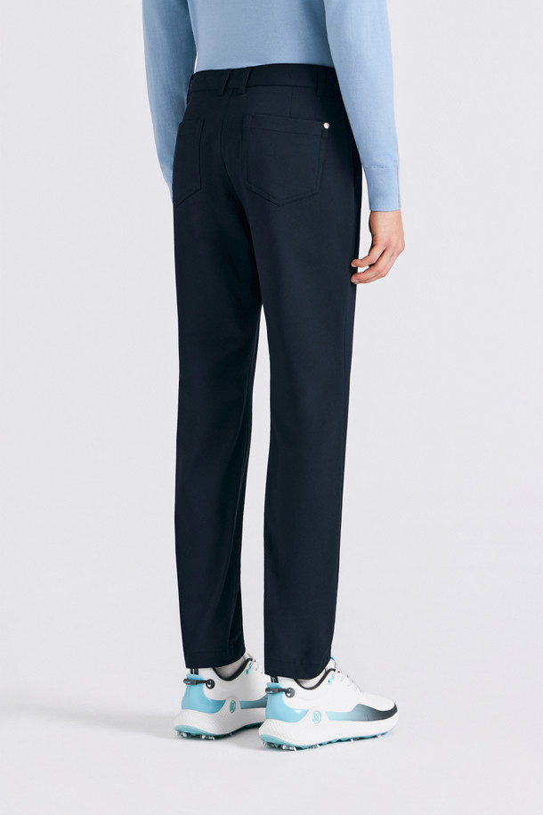 지포어-MEN APPAREL-SLIM TAPERED FIT JERSEY PANT (MEN)					 					 								