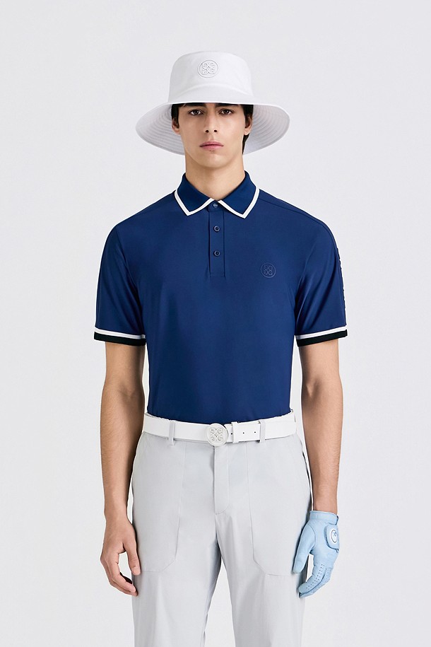 지포어-MEN APPAREL-TECH NYLON MESH POLO(MEN)