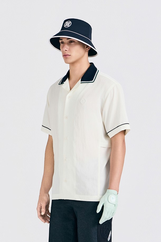 지포어-MEN APPAREL-EMBROIDERED SHIRKET(MEN)