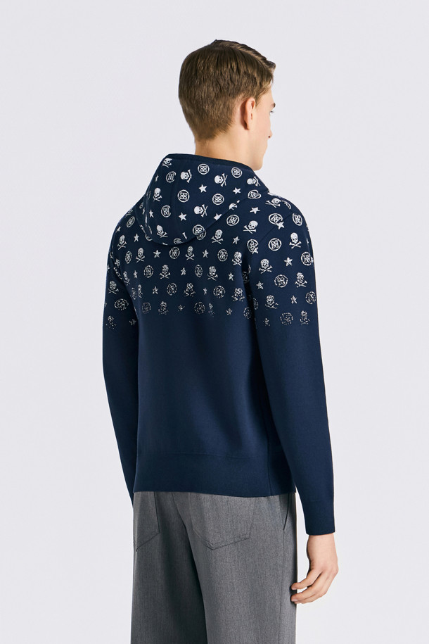 지포어-MEN APPAREL-HOODED PULLOVER KNIT(MEN)				 					 					