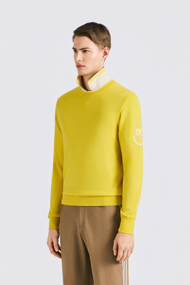 지포어-MEN APPAREL-CASHMERE BLENDED CREWNECK SWEATER(MEN)