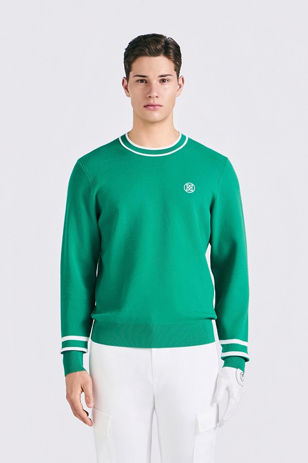 지포어-MEN APPAREL-CREWNECK SWEATER(MEN)					 					 					