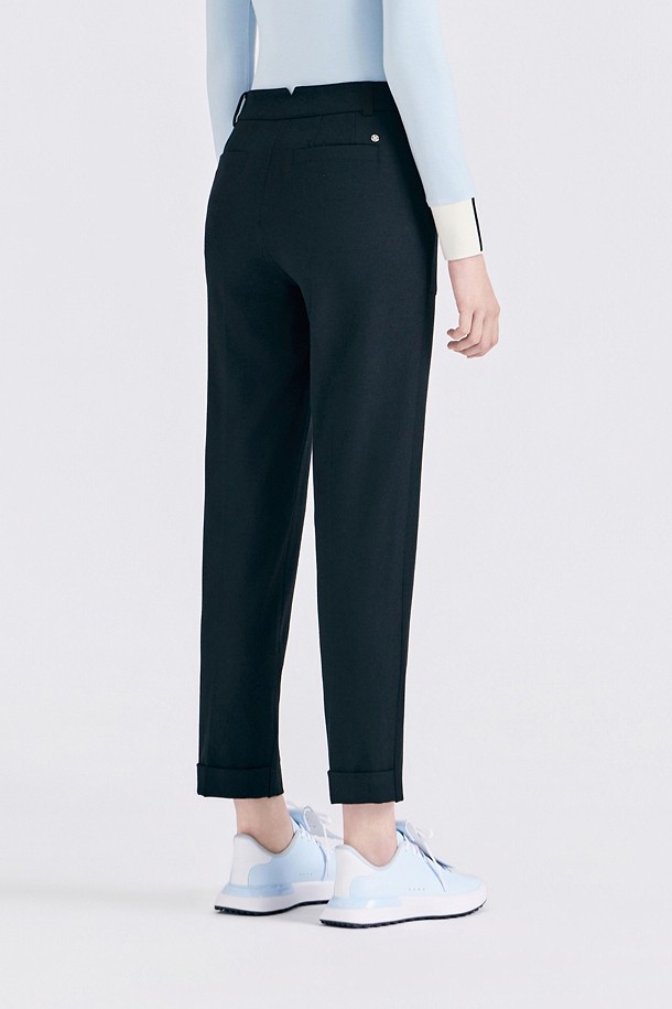 지포어-WOMEN APPAREL-WOOL TAPERED PANT(WOMEN)					 					 					
