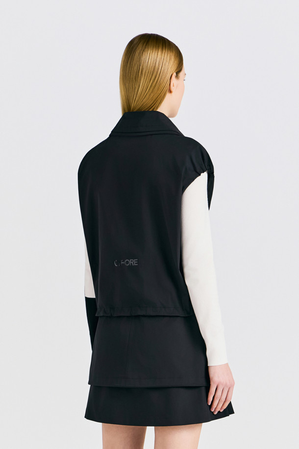 지포어-WOMEN APPAREL-FULL ZIP WOVEN VEST(WOMEN)