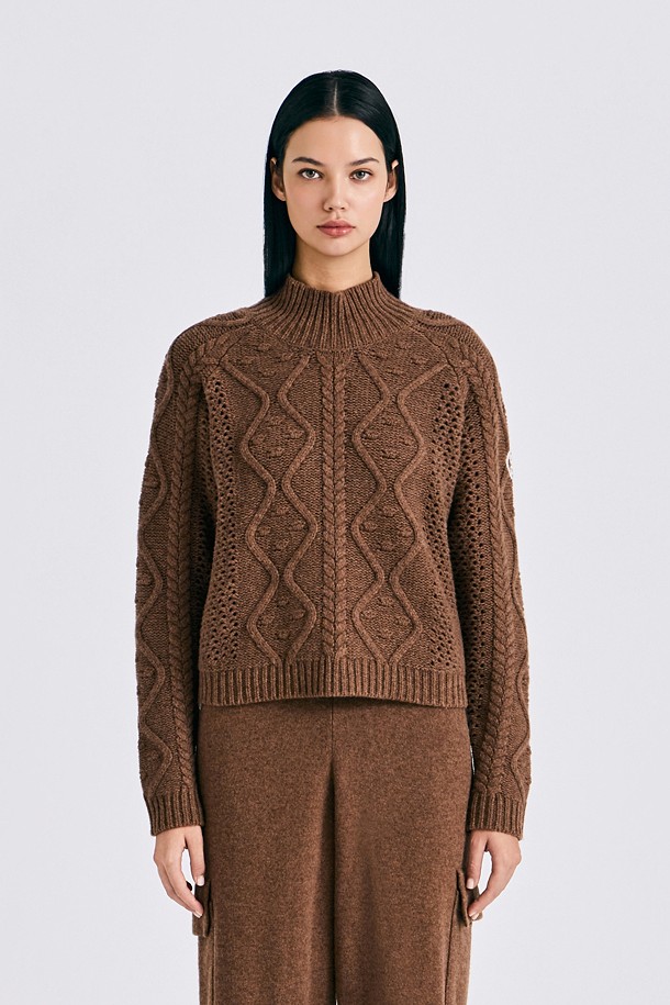 지포어-WOMEN APPAREL-CABLE KNIT PULLOVER (SLEEVELESS SET)(WOMEN)					 					 					
