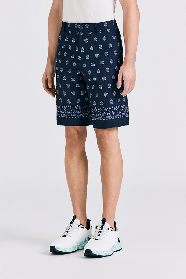 지포어-MEN APPAREL-PAISLEY PRINT SEERSUCKER SHORTS(MEN)					 					 					