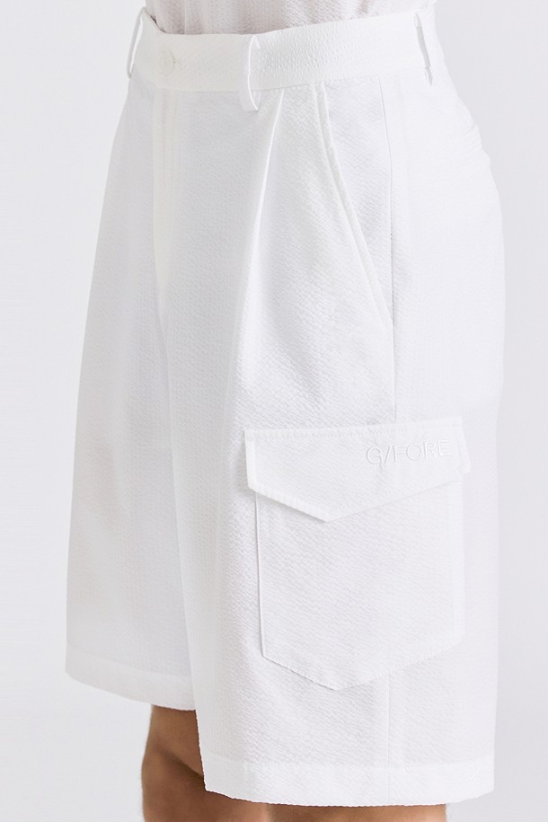 지포어-MEN APPAREL-SEERSUCKER SHORTS(MEN)					 					 					