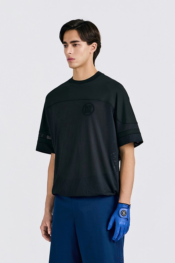 지포어-MEN APPAREL-OVERFIT MESH T-SHIRT(MEN)