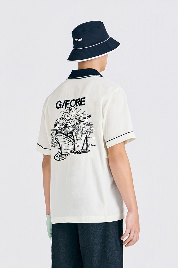 지포어-MEN APPAREL-EMBROIDERED SHIRKET(MEN)