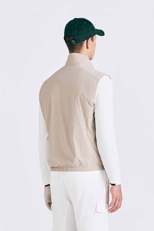 지포어-MEN APPAREL-WOVEN HYBRID VEST(MEN)					 					 					