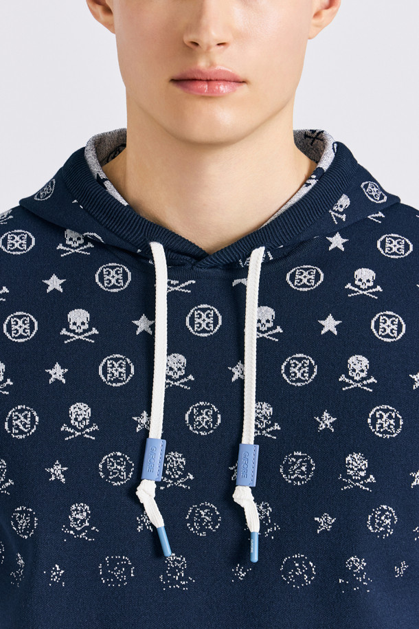 지포어-MEN APPAREL-HOODED PULLOVER KNIT(MEN)				 					 					