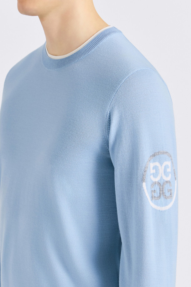 지포어-MEN APPAREL-CASHMERE BLENDED CREWNECK SWEATER(MEN)