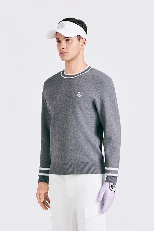 지포어-MEN APPAREL-CREWNECK SWEATER(MEN)					 					 					