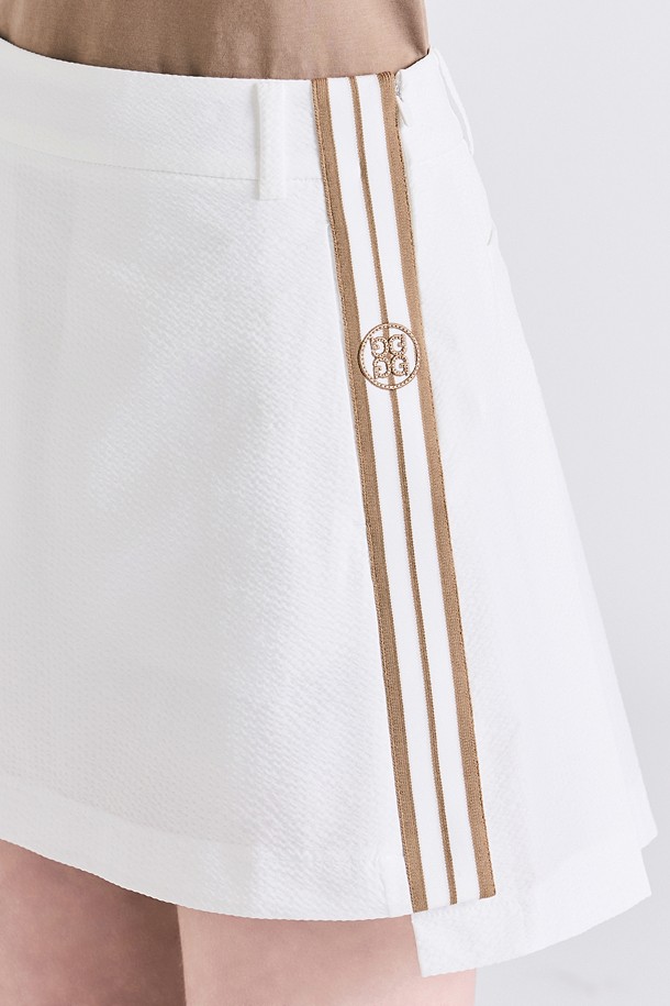 지포어-WOMEN APPAREL-SEERSUCKER SKORT(WOMEN)					 					 					