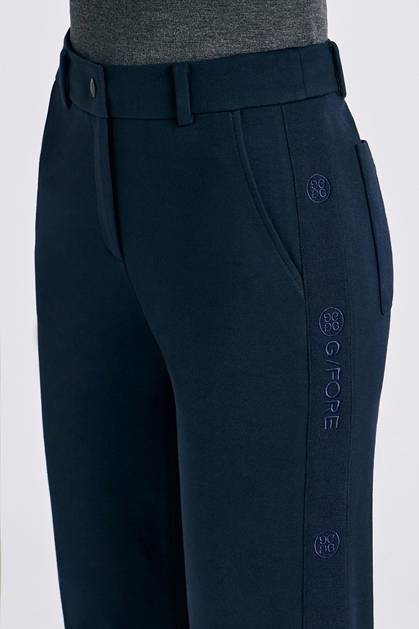 지포어-WOMEN APPAREL-STRIPE WIDE LEG PANT (WOMEN)