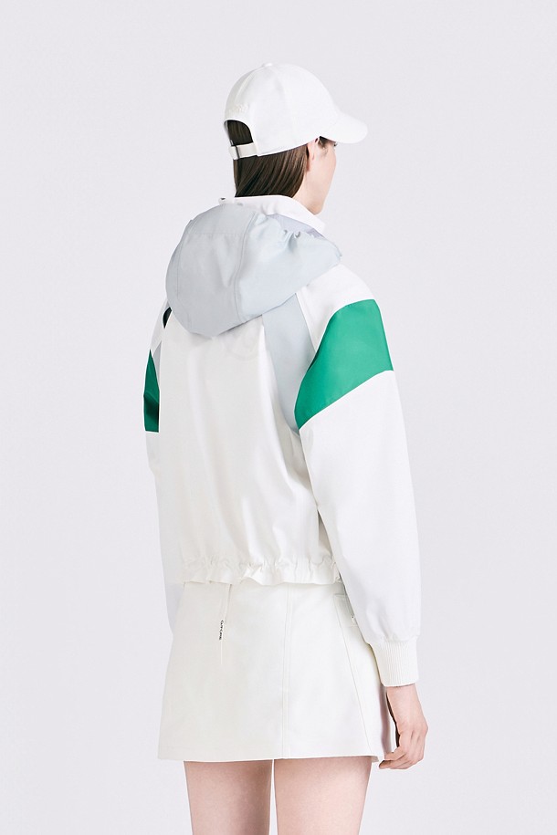 지포어-WOMEN APPAREL-COLOUR BLOCK WINDBREAKER(WOMEN)