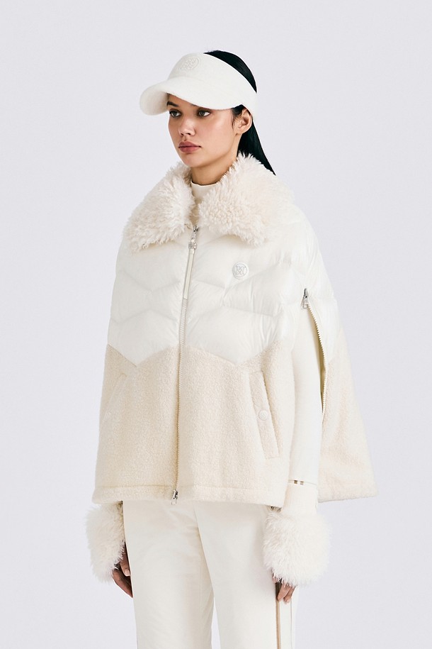 지포어-WOMEN APPAREL-WINDPROOF DOWN CAPE(WOMEN)					 					 					