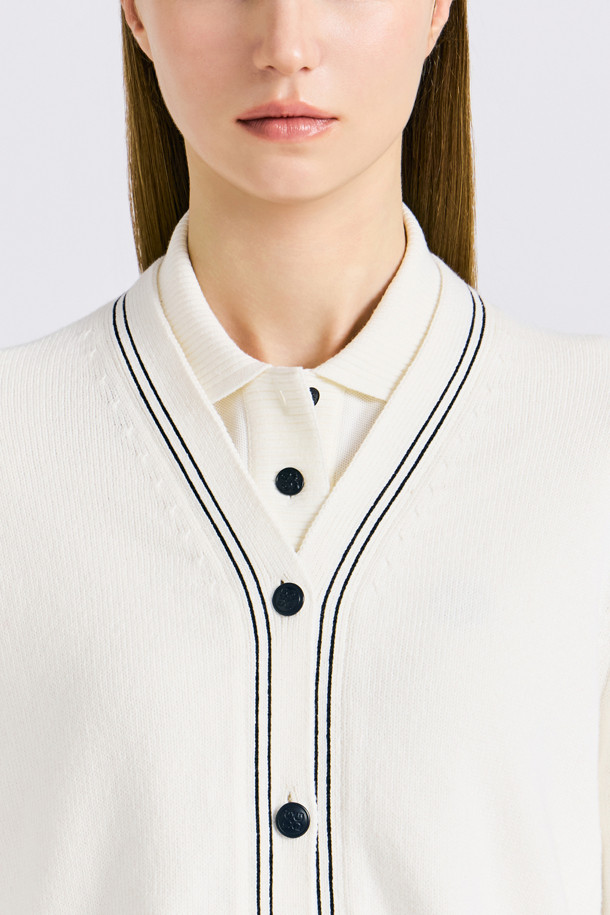 지포어-WOMEN APPAREL-WOOL-BLENDED CARDIGAN(WOMEN)