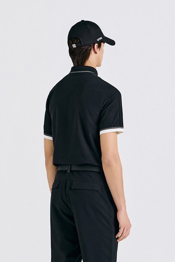 지포어-MEN APPAREL-TECH NYLON MESH POLO(MEN)