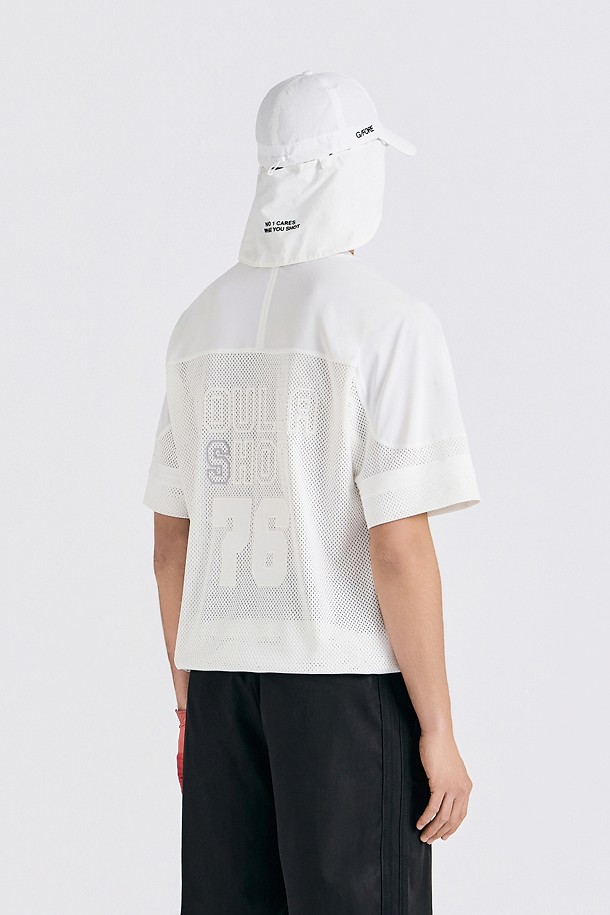 지포어-MEN APPAREL-OVERFIT MESH T-SHIRT(MEN)
