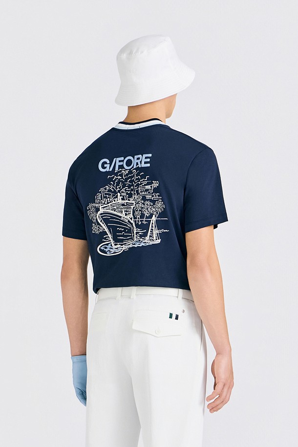 지포어-MEN APPAREL-GRAPHIC CREWNECK T-SHIRT(MEN)