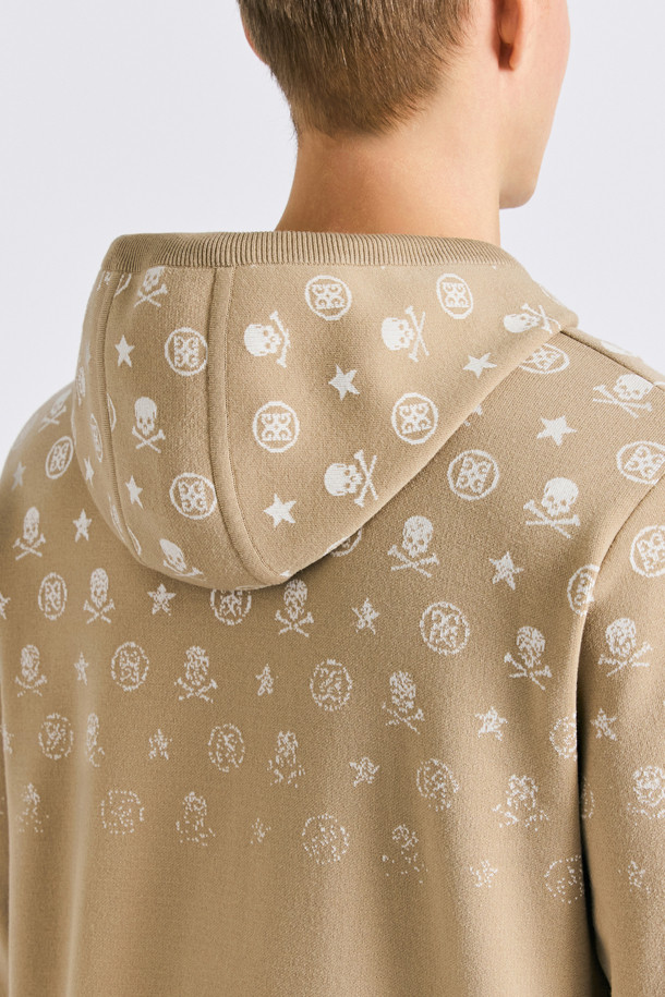 지포어-MEN APPAREL-HOODED PULLOVER KNIT(MEN)				 					 					