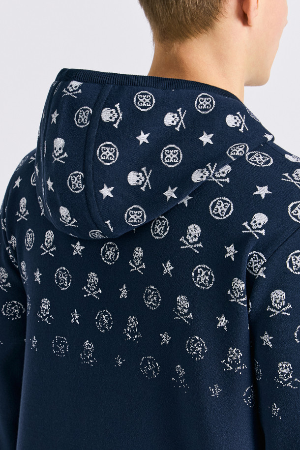 지포어-MEN APPAREL-HOODED PULLOVER KNIT(MEN)				 					 					