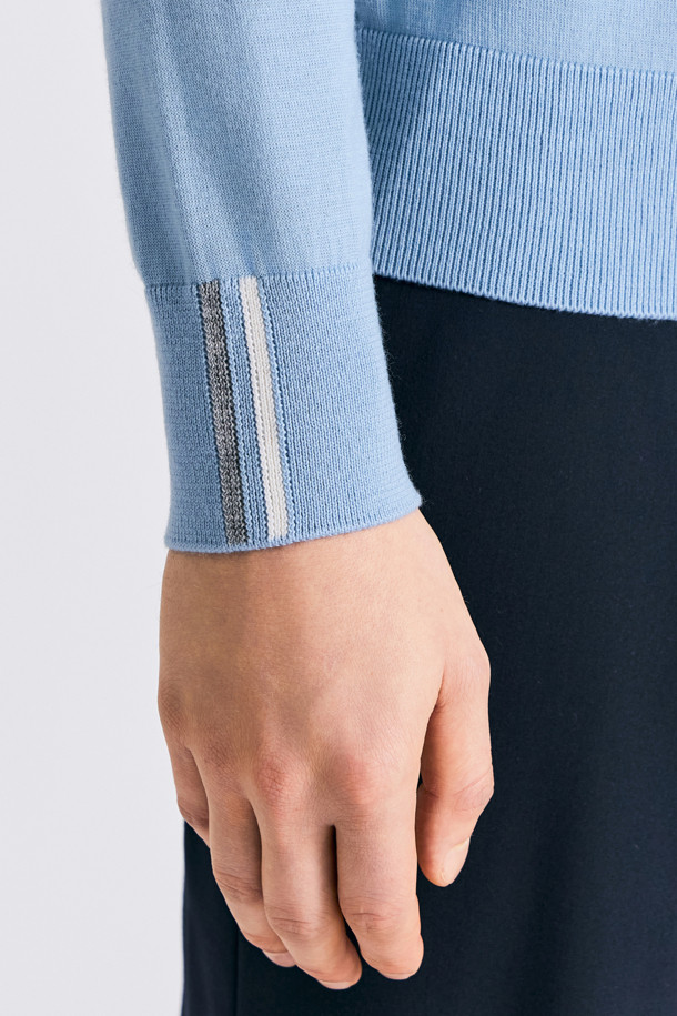 지포어-MEN APPAREL-CASHMERE BLENDED CREWNECK SWEATER(MEN)