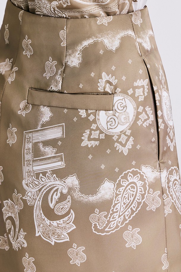 지포어-WOMEN APPAREL-PAISLEY WRAPPED SHORT(WOMEN)					 					 					