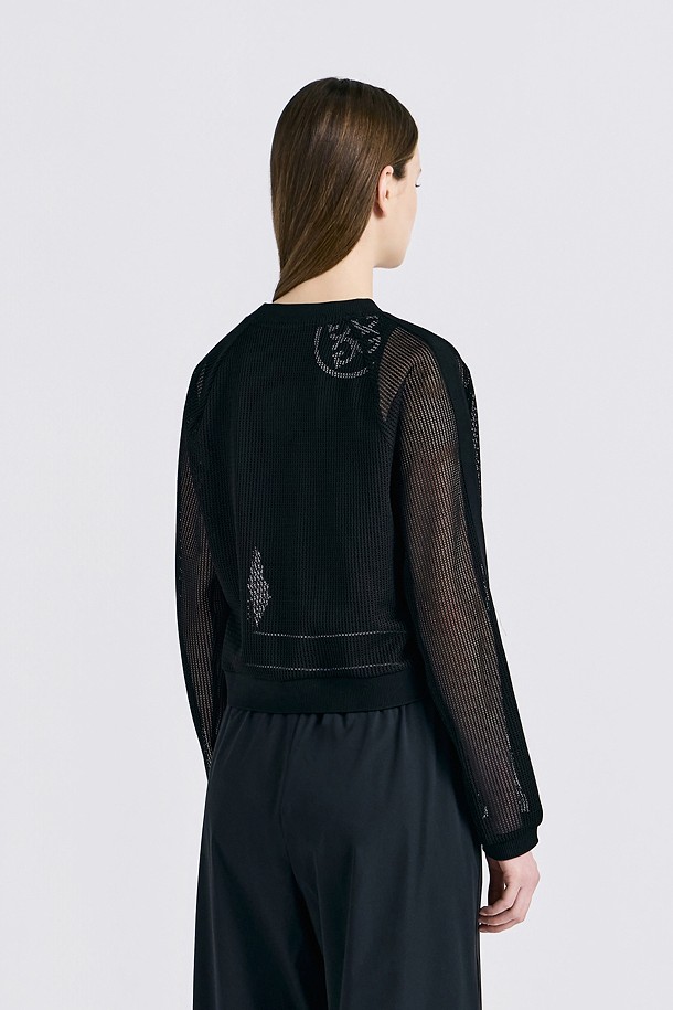 지포어-WOMEN APPAREL-MESH LAYERED T-SHIRT(WOMEN)
