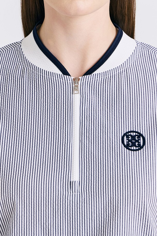 지포어-WOMEN APPAREL-SEERSUCKER PULLOVER(WOMEN)					 					 					