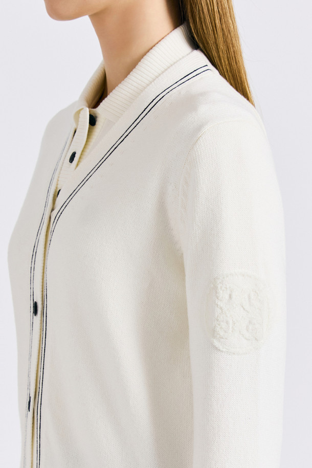 지포어-WOMEN APPAREL-WOOL-BLENDED CARDIGAN(WOMEN)