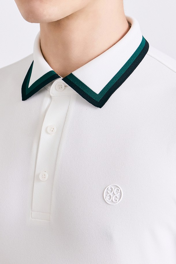 지포어-MEN APPAREL-SOLID LONGSLEEVE POLO(MEN)