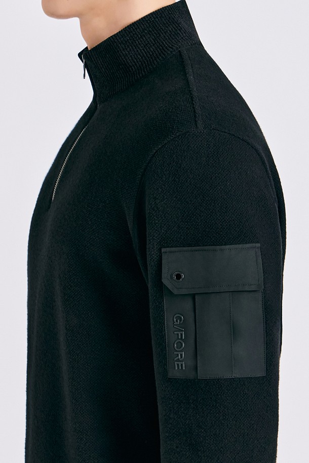 지포어-MEN APPAREL-HALFZIP SET-UP PULLOVER(MEN)					 					 					
