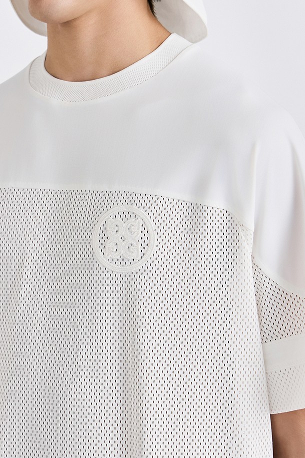 지포어-MEN APPAREL-OVERFIT MESH T-SHIRT(MEN)