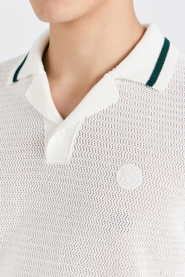 지포어-MEN APPAREL-SHORT SLEEVE KNIT POLO(MEN)