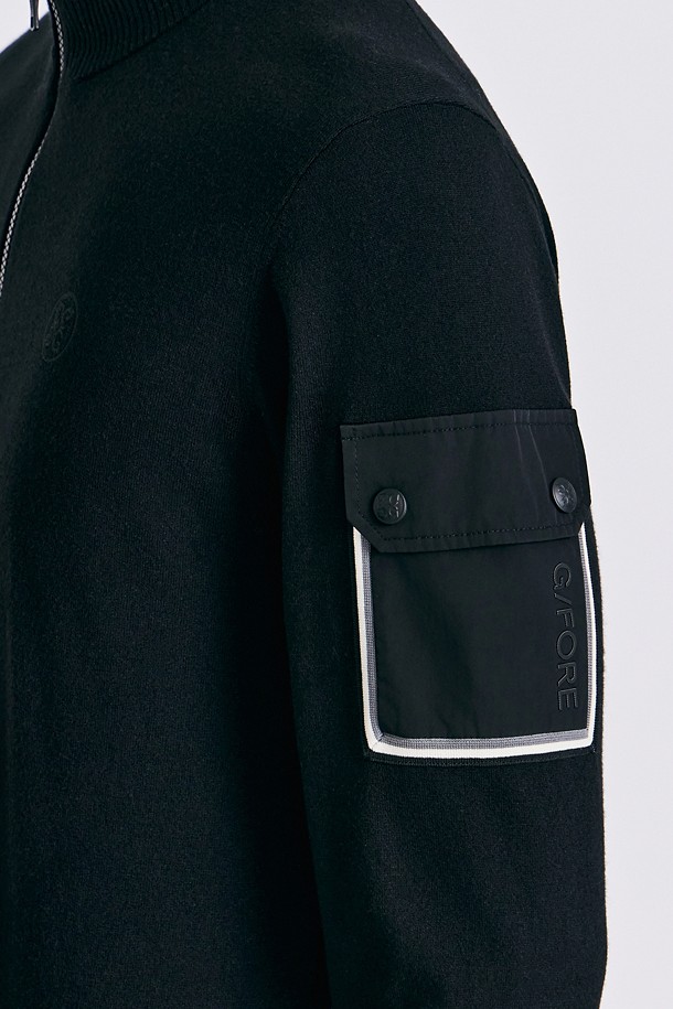 지포어-MEN APPAREL-WINDPROOF CREWNECK SWEATER(MEN)					 					 					