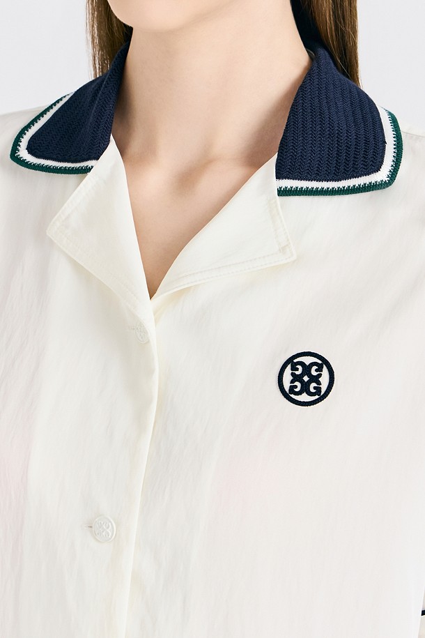 지포어-WOMEN APPAREL-GRAPHIC WOVEN SHIRT(WOMEN)